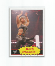 Beth Phoenix 2012 Topps Heritage Wwe Card #5 - $4.99