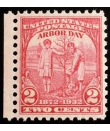 1932 2c Arbor Day, 60th Anniversary Scott 717 Mint F/VF NH - $1.28