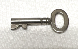 Antique Metal Key Miniature 1 5/8 Inch Silver Metal Steampunk s - $12.38