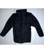 ARCTIC POLE GIRL&#39;S BLACK PUFFER JACKET-6-FLORAL EMBROIDERED-BARELY WORN-... - $22.84 CAD