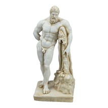 Farnese Hercules Heracles Greek Cast Marble Sculpture Statue Museum Copy - $114.07