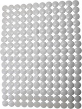 PVC Sink Mat 16&quot;x12&quot; Grey Circle Design Kitchen Sink Scratch Protector - $7.91