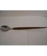 Federal Cutlery Co Salad Spoon 13&quot; Japan Teak Wood Handle - $214.77 MXN