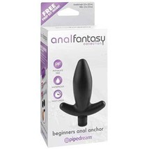 Pipedream Anal Fantasy Collection Vibrating Beginner&#39;s Anal Anchor Black - £34.27 GBP