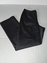 Ann Taylor Women&#39;s Pants Ankle Black Print Size 6 - $19.80