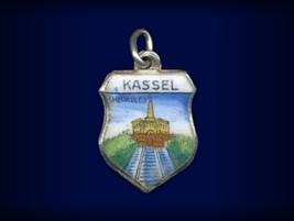 Vintage travel shield charm, Kassel, Germany - $29.95