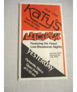 1976 Ad Katy&#39;s Rock &#39;n Roll, with Showbands at Lucifer Dynamite Disco, B... - $10.91 CAD