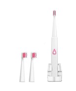 Color: Pink - Ultrasonic Electro Toothbrush With Two Additional Brush Heads - $56.36 CAD