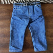 American Girl Doll Pleasant Company Blue Jeans Basics Black Belt Clothes - $10.88