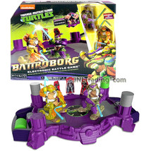 Year 2014 TMNT BATTROBORG Electronic Battle Game with Michelangelo and Donatello - £102.71 GBP