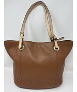 Michael Kors Brown Pebbled Leather Tote Purse - $65.15 CAD