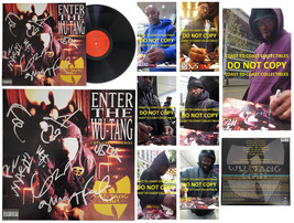 Wu-Tang Clan Signed 36 Chambers Album COA exact proof autographed Vinyl Record - £2,136.42 GBP