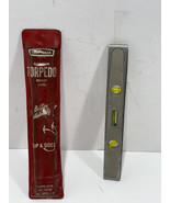 Vintage Craftsman Torpedo Level Aluminum 9&quot; W/ Sleeve #3983  USA Long&quot;C&quot; - $19.50