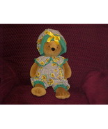 21&quot; Sunflower Bear Plush Toy By Russ Berrie Pretty Sunflowers Outfit - $1,880.64 MXN
