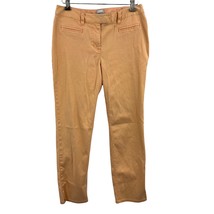 Chicos Peach Four Pocket Pant Size 0 / Conventional Small or 4 - £13.27 GBP