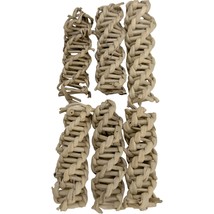 5305 Pk6 Small Vine Twists - Natural Bird Foot Toys, Handmade Vine Twist... - $22.76