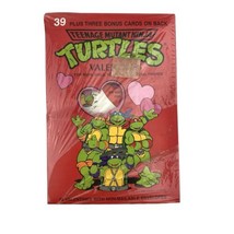 Teenage Mutant Ninja Turtles Vintage Valentines 1990 Boxed Cards Mirage READ - $19.79