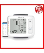 Push Wrist Blood Pressure Monitor with Bluetooth &amp; Carrying Case for Tra... - $935.95 MXN