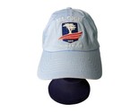 US OPEN 2009 PEBBLE BEACH GOLF LINKS BLUE HAT CAP CALIFORNIA USA FLAG PR... - £9.64 GBP