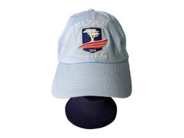 US OPEN 2009 PEBBLE BEACH GOLF LINKS BLUE HAT CAP CALIFORNIA USA FLAG PR... - £9.71 GBP