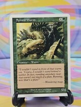Magic the Gathering MTG Seventh Edition 2001 Card | Spined Wurm 270/350 - $0.99