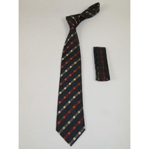 Men's Vito Rofolo From Italy Tie Hankie Set Gift Boxed 100% Silk VR-15 image 2