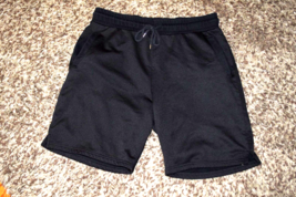 MEN&#39;S BLACK ATHLETIC SHORTS BY FOREVER 21 MEN. SIZE L. SOLD AS IS. - $8.15