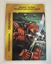 Marvel Overpower 1995 New Deadpool Character Regeneration  #AL Common - £1.57 GBP