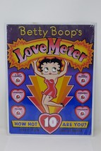 Betty Boop 1991 Love Meter  12&quot; x 15.5&quot; Tin Metal Sign - £14.48 GBP