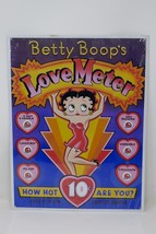 Betty Boop 1991 Love Meter  12&quot; x 15.5&quot; Tin Metal Sign - $25.17 CAD