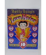 Betty Boop 1991 Love Meter  12&quot; x 15.5&quot; Tin Metal Sign - £14.46 GBP