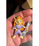 Vintage Disney Rescue Rangers Gadget Kellogg Chip and Dale 2&quot; Figure - £2.51 GBP