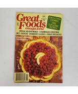 Vintage Great Foods Ginger Baked Cranberries November 1984 - £6.13 GBP