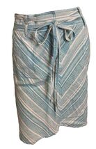 Talbots Petites Blue and White Striped Pencil Skirt Size 4p - $18.04