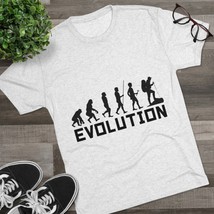 Unisex Evolution Hiking T-Shirt, Tri-Blend, Soft and Comfortable, Regula... - $27.81+