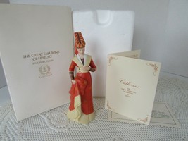 LENOX FIGURINE GREAT FASHIONS OF HISTORY CATHERINE MEDIEVAL PERIOD  6.25... - £19.69 GBP