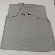 Carhartt K112 HGY Men's Gray Cotton Blend Short Sleeve T-Shirt Size 3XL image 11