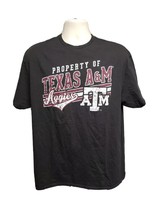 Property of Texas A&amp;M Aggies ATM Basketball Adult Black XL TShirt - £11.73 GBP