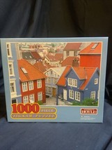 According To Hoyle 1000 Piece Jigsaw Puzzle Houses COMPLETE - $7.74