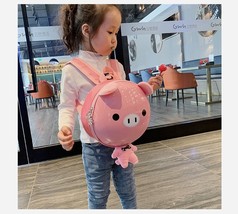 PVC Kindergarten Boy Girl Baby Backpack Anti-lost Egg Shell Backpack Cartoon Cut - £22.69 GBP
