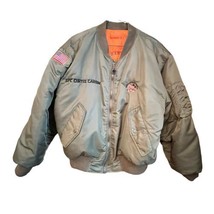 Vintage Usaf Men&#39;s Operation Iraqi Freedom M-Tramp Bomber Jacket X-Large Usa - £56.25 GBP