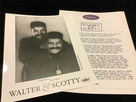 Walter &amp; Scotty “My Brother’s Keeper” Album Release Original Press Kit w... - £11.72 GBP