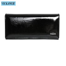 Free Gift Leather Women&#39;s Wallets Long Ladies Double Zipper Wallet Clutch Money  - £78.87 GBP