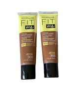 2 Maybelline New York Fit Me Tinted Moisturizer Shade 368 with Aloe 1 fl... - $15.00