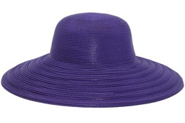 JST1696 Purple - Church Hat Women PP Plain Church Hat Dress Hat - £28.08 GBP