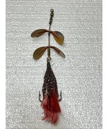 Vintage Large Pflueger Bulldog Trademark Spinner Fishing Lure Spoon - $1,039.08 MXN