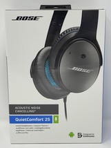 Bose QuietComfort 25 QC25 Noise Cancel Ear-Cup Headphones Apple Android/Samsung. - £315.58 GBP