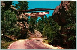 Paradise Gates Custer State Park Black Hills SD UNP Unused Chrome Postcard I3 - £4.06 GBP