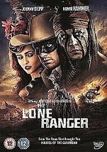 The Lone Ranger DVD (2013) Johnny Depp, Verbinski (DIR) Cert 12 Pre-Owned Region - £13.90 GBP