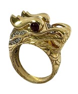 John hardy Men&#39;s Fashion Ring 18kt Yellow Gold 448368 - $5,616.24 CAD